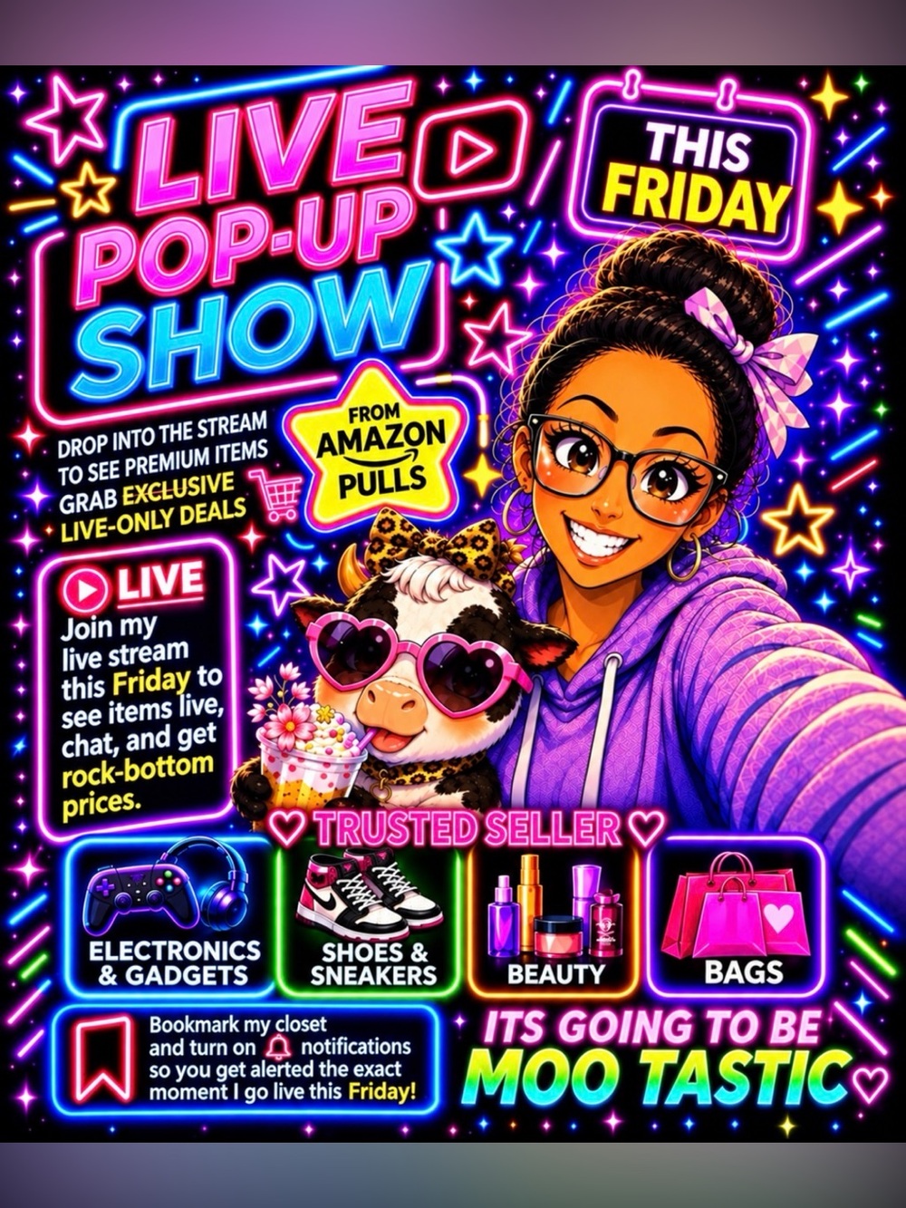 🛍️9/18 @9PM CST AMAZON ELECTRONICS, BAGS, BEAUTY & MORE🛍️